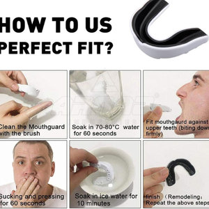 Protector Bucal de Boxeo Nuevo con Material Absorbente de Impactos y Cómodo para Entrenamiento y Práctica - Product Image 4