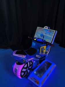 Moto X de Diversión para Niños de 17 Pulgadas - Juego de Video de Carreras Pequeño para Interiores - Product Image 4