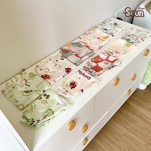 Ensemble de pyjama en viscose à manches longues pour filles SeunKids, imprimé de dessins animés, prix d'usine, Vietnam - Product Image 3