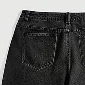 Unisex High Quality Acidwash Denim <b>Shorts</b> Allover Rhinestones Custom Made <b>Jean</b> <b>Shorts</b> for Men Summer Diamond Jorts - Product Image 6