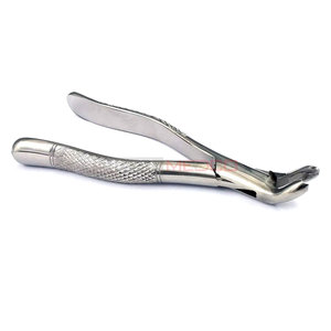 High Quality German Stainless Steel Manual Root Extracting Forceps #17 Lower Molar Universal Tooth Extraction Dental Surgical - Product Image 5