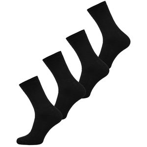 Vente en gros de chaussettes personnalisées en coton tricoté uni pour hommes, avec logo personnalisé, design tendance - Product Image 5