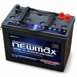 5 newmax แบตเตอรี่ MRV27เกาหลี VRLA agm 90Ah ตะกั่วกรด12V โซล่าเซลล์อินเวอร์เตอร์ไฟฟ้า - Product Image 1
