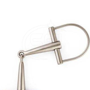 บิตแบบ D-Ring สำหรับม้า ทนทาน เหมาะสำหรับมืออาชีพ ใช้สำหรับฝึกซ้อมในคอกและฝึกขี่ม้า - Product Image 2