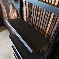 Étagère murale en métal moderne, légère, personnalisable, antirouille, avec étagères détachables, revêtement en poudre recyclable, OEM ADONG