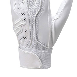 Professional Sports Baseball Batting Gloves Leather <b>Hook</b> and Loop Closure Lightweight Durable Anti Sweat for Outdoor Activities - Product Image 6