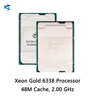 Processeur serveur double socket Spot Wholesale Gold 6338, 32 cœurs, 64 threads, 2,0 GHz, 48 Mo de cache, 205 W, LGA4189, DDR4