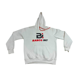 เสื้อฮู้ดดี้ผ้าฟลีซหนานุ่มคุณภาพสูง พิมพ์โลโก้ตามสั่ง ทรงโอเวอร์ไซส์ ไหล่ตก ผ้าโพลีคอตตอน สำหรับผู้ชาย - Product Image 1