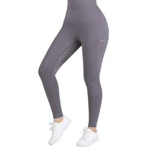 Leggings d'équitation personnalisés pour femmes, avec protection intégrale en silicone, pantalons d'équitation, jodhpurs - Product Image 2