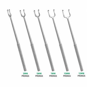 Lot de 5 crochets à peau Joseph à double pointe tranchante, rétracteurs chirurgicaux de 6,25 po, outils chirurgicaux allemands personnalisés - Product Image 4