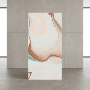 Declan Brown New Marble Look Noir Poli Carrelage de Sol en Céramique 60x120 Cm Design de Dessus en Porcelaine Émaillée Brillante - Product Image 3