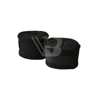 Bandages de boxe en coton, PU et silicone, couleur unie, plusieurs longueurs, avec logo personnalisé - Product Image 3