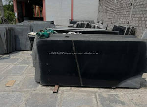 Premium poli brillant Z noir granit dalles solide uniforme cuisine salle de bain salon extérieur comptoirs revêtement de sol moderne - Product Image 6