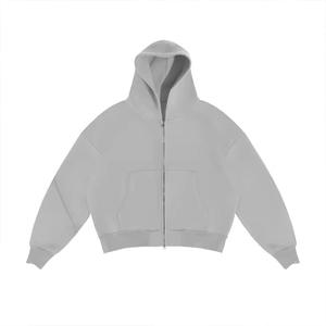 High Quality ARTISAN Men’s Tracksuit – Wholesale Custom 2-Piece Cropped Zip Hoodie & <b>Jogger</b> - Product Image 4