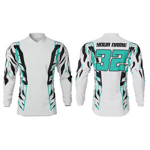 Jersey de Ciclismo de Montaña de Alta Calidad, Tejido Elástico y Transpirable, Ropa de Ciclismo OEM ODM, Jersey de MTB al por Mayor - Product Image 3