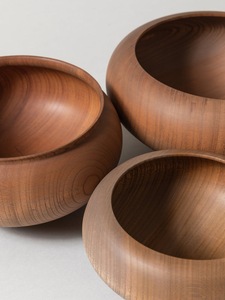 Tazón de Madera Artesanal para Servir, Tazón de Madera Natural para Ensaladas, Tazón para Frutas, Vajilla de Cocina, Decoración Rústica para el Hogar y Restaurantes - Product Image 5