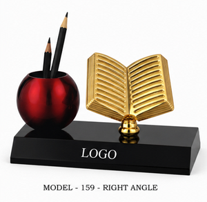 7. Modern desktop <b>trophy</b> designed to inspire success. - Product Image 3
