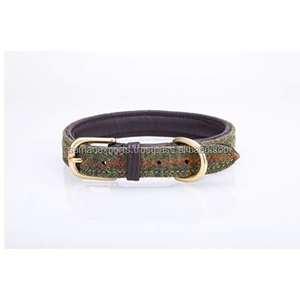 Highest Quality Handmade Leather Dog Collar With <b>Padding</b> Work All Sizes Available Wholesale Manufacturer Supplier Saman Exports - Product Image 3