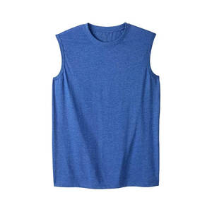 Chaleco Deportivo al Por Mayor con MOQ Bajo, Ropa Urbana de Alta Calidad, 100% Algodón, 275 GSM, Lavado Ácido, Camiseta sin Mangas para Hombre - Product Image 2