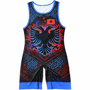 ผ้าพิมพ์ลายดิจิทัลสั่งทำยอดนิยม คุณภาพสูง 200gsm น้ำหนักเบา ยืดหยุ่น ระบายอากาศได้ดี สำหรับชุดมวยปล้ำแบบยูนิเซ็กซ์ - Product Image 6