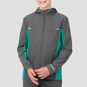 Wholesale Adult <b>Men</b> Custom Lightweight Hooded Casual Solid <b>Track</b> Suit Sets Outdoor Sport Full Zip <b>Jacket</b> - Product Image 1