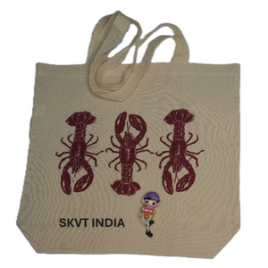 Custom Logo 100% Organic Cotton Tote <b>Bag</b> Recyclable Shopping Carry <b>Bag</b> Natural Beige <b>Long</b> Handle for Grocery Supermarket Use - Product Image 6