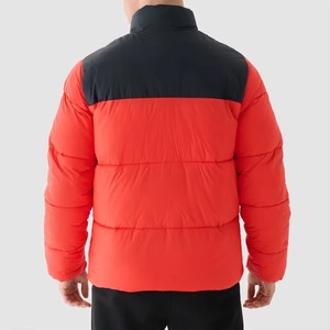 Custom logo Men's Winter Warm <b>waterproof</b> <b>padded</b> coats Windproof Quilted Bubble Puffer Down <b>Jacket</b> Manufacturer - Product Image 2