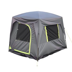 Tenda SUV per campeggio 10FT L X 8FT W impermeabile PU2000mm a doppio strato Design a maglia finestre Rainfly borsa di stoccaggio per esterni - Product Image 1