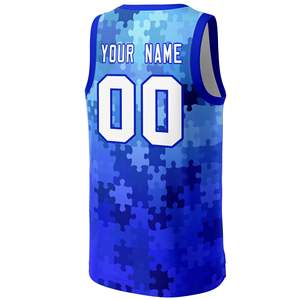 Camiseta de Baloncesto Sublimada Personalizada, Ligera y Transpirable, Uniformes de Equipo de Poliéster para Hombres y Jóvenes - Product Image 5