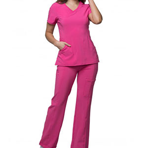 Uniformes Médicos Elegantes de Alta Calidad para Mujer, Diseño para Enfermería, Uniformes de Hospital con Etiqueta Privada, Uniformes de Enfermera - Product Image 6