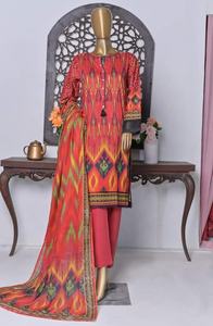 Meilleure vente 2022 indien/pakistanais pelouse en soie 3 pièces Salwar Kameez Party Wear Collection - Product Image 5