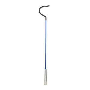 Crochets professionnels pour serpents en acier inoxydable/aluminium, couleur bleue, longs et ergonomiques, bâtons de manipulation pour reptiles - Product Image 1