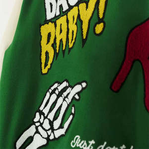 Chaquetas Varsity Personalizadas de Alta Calidad con Diseño Nuevo 2026, Bordado Largo, Impermeables, Transpirables, con Logotipo de Color Personalizado para Verano - Product Image 4