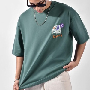 Camisetas de Hombre con Estampado Puff, Cómodas y Transpirables, 100% Algodón, Corte Holgado, Buena Calidad, de Pakistán - Product Image 5