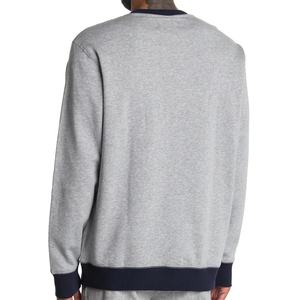 Sudadera con capucha de lana con cuello redondo para hombre personalizada 100% algodón manga larga manga acampanada Otoño de gran tamaño al por mayor - Product Image 6