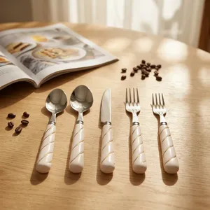 Offre Spéciale 2026 – Ensemble de Cuisine Écologique en Acier Inoxydable et Résine au Design Contemporain STAR CRAFTS – Cadeau de Rentrée Scolaire - Product Image 6