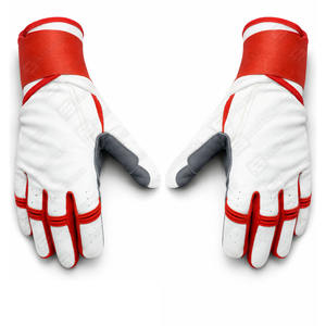 Guantes de Bateo de Softbol SAAR INDUSTRIES de Cuero Genuino de Vaca Cabretta con Cierre de Velcro, Cómodos para Ambas Manos, Precio al por Mayor - Product Image 2