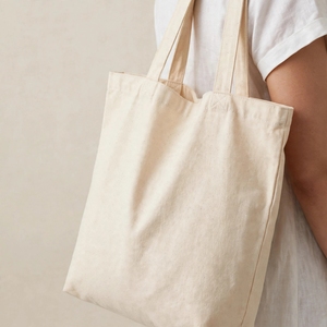 Bolsa de Lona de Primera Calidad para Mujer con Diseño Abierto y Amplio Interior para Compras, Trabajo y Uso Diario - Product Image 1