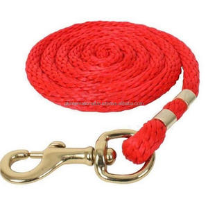 Cuerda de Poliéster Sólida para Caballos y Ganado, 8 Pies de Largo y 4/7 Pulgadas de Grosor, con Mosquetón Resistente Reemplazable - Product Image 3