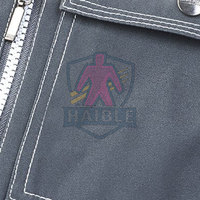 Veste de travail hiver détachable, réfléchissante, respirante, certifiée CE, haute visibilité, personnalisable, protection de sécurité, imperméable