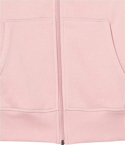 Sweat à capuche uni zippé unisexe coupe classique streetwear logo personnalisé 100% coton molleton uni écologique respirant vente en gros - Product Image 4