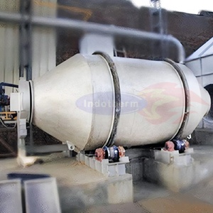 Horno Industrial de Reciclaje de Plomo con Inclinación Hidráulica de 3 Toneladas por Lote, con Automatización PLC y Sistema de Calentamiento a Petróleo - Product Image 2