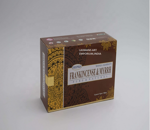 Incienso de Sándalo Aromático Hecho a Mano por Deepika, 9 Pulgadas, Estándar, 12 Paquetes, Caja de 15g, Rituales Aum, Exportación India, Venta al Por Mayor - Product Image 2