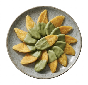 Tranches de mangue au chocolat matcha très demandées pour marque privée - Product Image 5