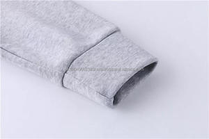 Sudadera con Capucha Extra Grande para Hombre de la Mejor Calidad, 100% Algodón, Logotipo Personalizado, Relieve 3D, Ropa Deportiva para Correr, Sudadera de Punto - Product Image 4