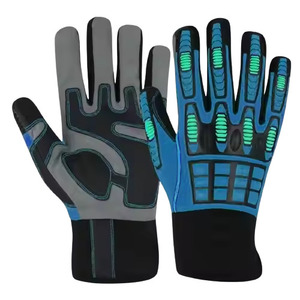 Gants de travail de sécurité renforcés en cuir synthétique Amara, anti-vibrations, résistants à la chaleur, aux chocs et au feu, respirants, en spandex - Product Image 3