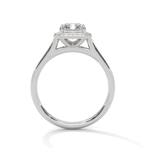 Bague solitaire élégante en or 14 carats avec diamant Moissanite, bijou intemporel pour un usage quotidien - Product Image 3