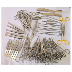 Kit d'instruments chirurgicaux pour la chirurgie plastique, 72 pièces, en acier inoxydable, manuel, durable, certifié CE ISO, OEM ODM, vente en gros, médical - Product Image 2