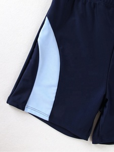 ชุดว่ายน้ำสองชิ้นสำหรับเด็กผู้ชาย8-12ชุดเซตชุดว่ายน้ำมีตัวอักษรทางเกงขาสั้นใส่เล่นว่ายน้ำชั้นเรียนวันหยุด - Product Image 5