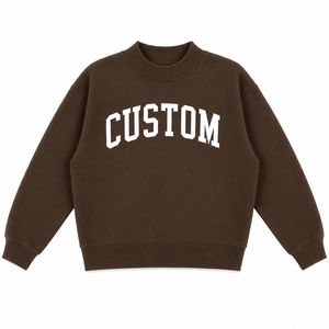Sudadera de cuello alto para niñas pequeñas, diseño OEM personalizado, forro polar, nuevo estilo, antiencogimiento, para uso diario. - Product Image 1